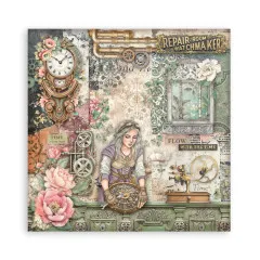 Gardens of Time - 12x12 MAXI Paper Pad (einseitig)
