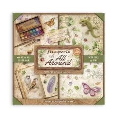 All Around - 12x12 MAXI Paper Pad (einseitig)