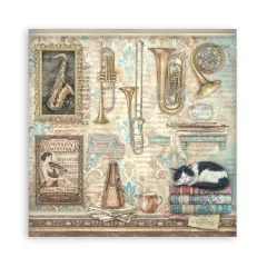Symphony by Sara Alcobendas - 12x12 MAXI Paper Pad (einseitig)