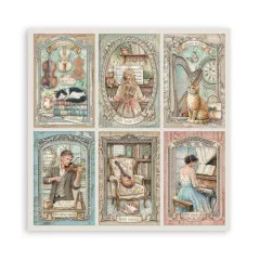 Symphony by Sara Alcobendas - 12x12 MAXI Paper Pad (einseitig)