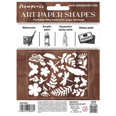 Stamperia Art Paper Shapes Laser Cut - All Around