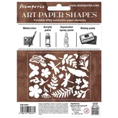 Stamperia Art Paper Shapes Laser Cut - All Around