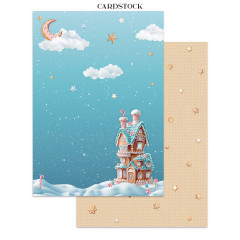 Stamperia - Junk Journal Backgrounds, Stickers, Cut-Outs - Candy Christmas
