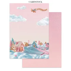 Stamperia - Junk Journal Backgrounds, Stickers, Cut-Outs - Candy Christmas