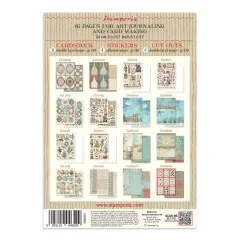 Stamperia - Junk Journal Backgrounds, Stickers, Cut-Outs - Alice in Christmas