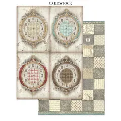 Stamperia - Junk Journal Backgrounds, Stickers, Cut-Outs - Alice in Christmas