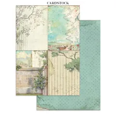 Stamperia - Junk Journal Backgrounds, Stickers, Cut-Outs - Alice in Christmas