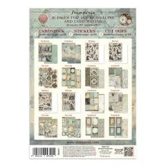Stamperia - Junk Journal Backgrounds, Stickers, Cut-Outs - Voyages Fantastiques
