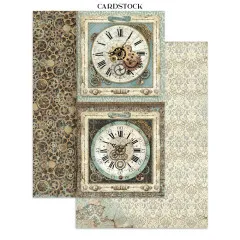 Stamperia - Junk Journal Backgrounds, Stickers, Cut-Outs - Voyages Fantastiques