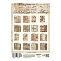 Stamperia - Junk Journal Backgrounds, Stickers, Cut-Outs - Coffee and Chocolate