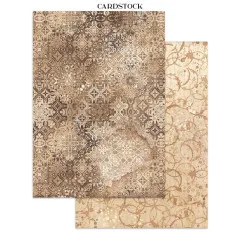 Stamperia - Junk Journal Backgrounds, Stickers, Cut-Outs - Coffee and Chocolate