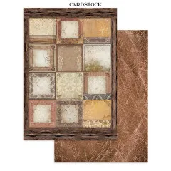 Stamperia - Junk Journal Backgrounds, Stickers, Cut-Outs - Coffee and Chocolate