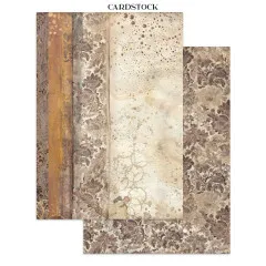 Stamperia - Junk Journal Backgrounds, Stickers, Cut-Outs - Coffee and Chocolate