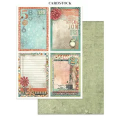 Stamperia - Junk Journal Backgrounds, Stickers, Cut-Outs - Furry Friends