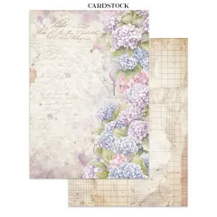 Stamperia - Junk Journal Backgrounds, Stickers, Cut-Outs - Quiet Days