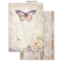 Stamperia - Junk Journal Backgrounds, Stickers, Cut-Outs - Quiet Days