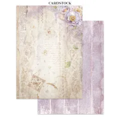 Stamperia - Junk Journal Backgrounds, Stickers, Cut-Outs - Quiet Days