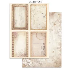 Stamperia - Junk Journal Backgrounds, Stickers, Cut-Outs - Quiet Days