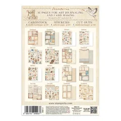 Stamperia - Junk Journal Backgrounds, Stickers, Cut-Outs - Baby