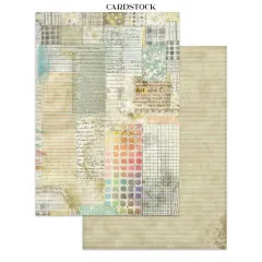 Stamperia - Junk Journal Backgrounds, Stickers, Cut-Outs - Daisy Art