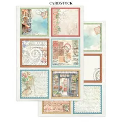 Stamperia - Junk Journal Backgrounds, Stickers, Cut-Outs - Art of Travelling