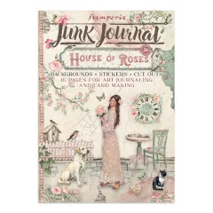Stamperia - Junk Journal Backgrounds, Stickers, Cut-Outs - House of Roses