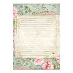 Stamperia - Junk Journal Backgrounds, Stickers, Cut-Outs - House of Roses