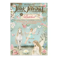 Stamperia - Junk Journal Backgrounds, Stickers, Cut-Outs - Wonderland