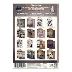 Stamperia - Junk Journal Backgrounds, Stickers, Cut-Outs - Halloween by Vicky Papaioannou
