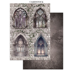 Stamperia - Junk Journal Backgrounds, Stickers, Cut-Outs - Halloween by Vicky Papaioannou