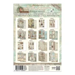 Stamperia - Junk Journal Backgrounds, Stickers, Cut-Outs - Symphony by Sara Alcobendas