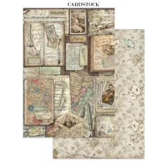 Stamperia - Junk Journal Backgrounds, Stickers, Cut-Outs - Symphony by Sara Alcobendas