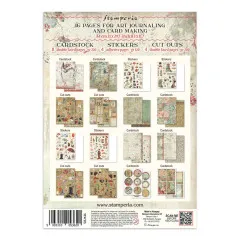 Stamperia - Junk Journal Backgrounds, Stickers, Cut-Outs - Oriental Garden