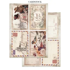 Stamperia - Junk Journal Backgrounds, Stickers, Cut-Outs - Our Way