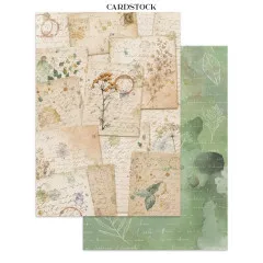 Stamperia - Junk Journal Backgrounds, Stickers, Cut-Outs - Flowers and Poems