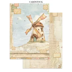 Stamperia - Junk Journal Backgrounds, Stickers, Cut-Outs - Cozy Family