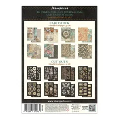 Stamperia - Junk Journal - A5 Focus Points - Gardens of Time by Antonis Tzanidakis