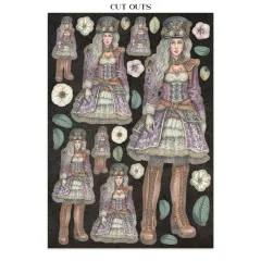 Stamperia - Junk Journal - A5 Focus Points - Gardens of Time by Antonis Tzanidakis