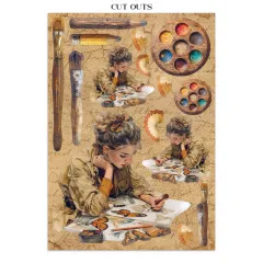 Stamperia - Junk Journal - A5 Focus Points - All Around
