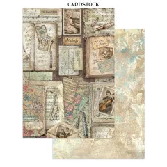 Stamperia - Junk Journal - A5 Focus Points - Symphony by Sara Alcobendas