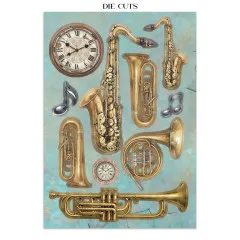 Stamperia - Junk Journal - A5 Focus Points - Symphony by Sara Alcobendas