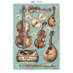 Stamperia - Junk Journal - A5 Focus Points - Symphony by Sara Alcobendas