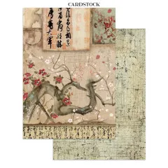 Stamperia - Junk Journal - A5 Focus Points - Oriental Garden