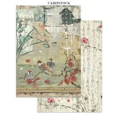Stamperia - Junk Journal - A5 Focus Points - Oriental Garden