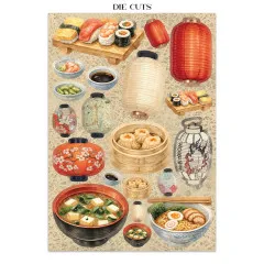 Stamperia - Junk Journal - A5 Focus Points - Oriental Garden