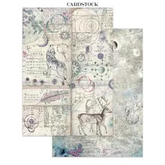 Stamperia - Junk Journal - A5 Focus Points - Cosmos by Cristina Radovan