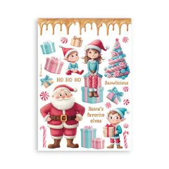 Candy Christmas - A5 Washi Pad