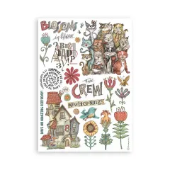 Furry Friends - A5 Washi Pad