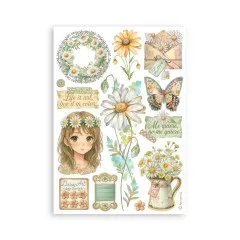 Daisy Art - A5 Washi Pad