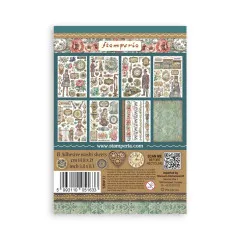 Gardens of Time by Antonis Tzanidakis - A5 Washi Pad